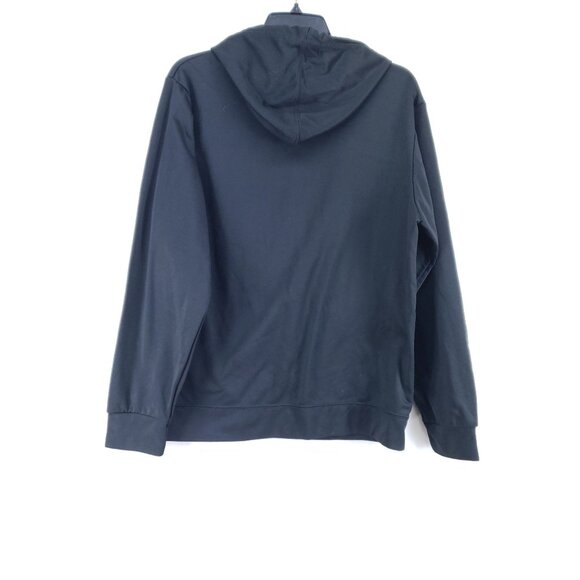 Carolina Panthers Hooded Sweatshirt Men's Size Medium Black - Picture 2 of 8